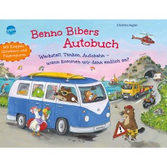 Arena Verlag Benno Bibers Autobuch Автомобильная книга Бенно Бибера