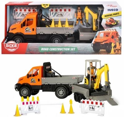Dickie Toys Road Construction Set Дорожно-строительный набор