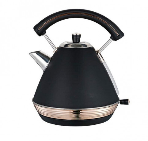 COFI 1453 COFI 1453 Wasserkocher Retro Wasserkessel 1,7 Liter Aut. Abschaltung, 1.7 l Schwarz/Gold COFI 1453 Ретро чайник 1,7 л авт. Отключение, 1,7 л