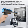 DOPWii DOPWii Akku-Handstaubsauger 68W Staubsauger und Geblase,mit mehreren Dusen,Mundstucken,Bursten, 68,00 W, beutellos  Беспроводной ручной пылесос DOPWii Пылесос и воздуходувка мощностью 68 Вт, с несколькими насадками, мундштуками и щетками, 68,00 Вт,