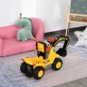 HOMCOM Rutscherfahrzeug als Baggerauto Слайдер в качестве экскаватора