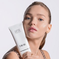 DIOR La Mousse OFF/ON Anti-Pollution-Reinigungsschaum gegen Schadstoffe mit klarender franzosischer Seerose  Очищающая пенка La Mousse OFF/ON против загрязнений с осветляющей французской водяной лилией