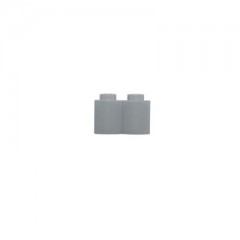 LEGO LEGO 1x2 Steine Hellgrau  Modifiziert Log - Brick 30136 NEU - 250x LEGO 1x2 Bricks Light Grey Modified Log — Brick 30136 NEW — 250x
