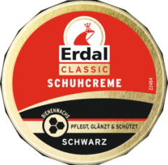 Erdal крем для чистки обуви  Schwarz, 75 мл
