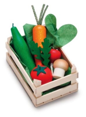ERZI Spiellebensmittel Gemuse in der Stiege Играйте в овощи на лестнице