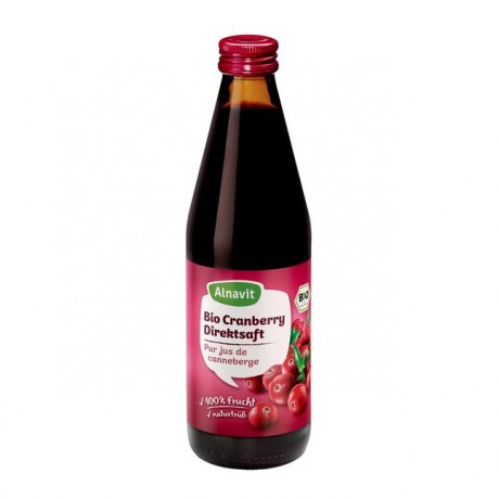 Alnavit Bio Cranberry Direktsaft Сок прямого отжима 0,33 l