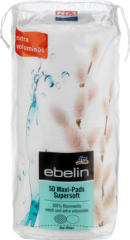 ebelin Maxi супервпитывающие диски Supersoft, 50 шт