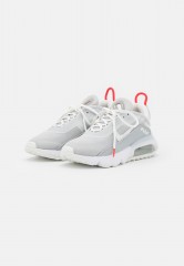 Nike Sportswear AIR MAX 2090 Sneaker low light smoke grey/summit white/grey fog/white/chile red AIR MAX 2090 Низкие кроссовки женские светло-дымчато-серый/вершинно-белый/серо-туманный/белый/чили-красный