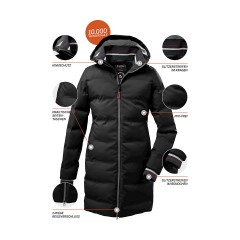 killtec Steppmantel KOW 196 GRLS QLTD CT Daunenmantel Стеганое пальто KOW 196 GRLS QLTD CT пуховое пальто