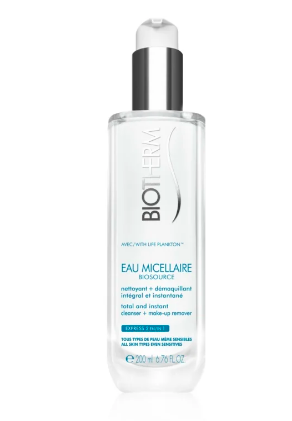 Biotherm Biosource Eau Micellaire Mizellen-Reinigungswasser für alle Hauttypen, selbst für empfindliche Haut , Мицеллярная очищающая вода для всех типов кожи, даже для чувствительной. 200 мл