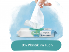 Pampers Harmonie Aqua Baby Wipes Box Детские Влажные салфетки Аква 99% воды, 48 шт (1 упаковка)