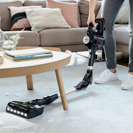 BOSCH BOSCH Akku-Stielstaubsauger Unlimited 7 BKS711XXL, beutellos, 40 Min. Laufzeit, knickbares Rohr, inkl. umfangreichen Zubehor  Беспроводной пылесос BOSCH Unlimited 7 BKS711XXL, без мешка, время работы 40 минут, гибкая трубка, включая широкий выбор ак