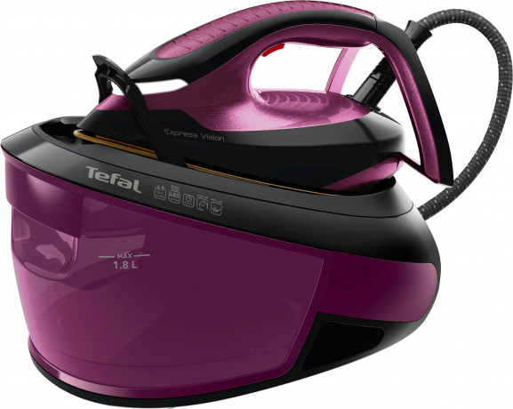Tefal Tefal Dampfbugelstation SV8152 Express Vision, 1800 ml Wassertank, 480 g/Min. extra Dampfstoss, fur alle Textilien, LED an der Spitze  Паровая гладильная станция Tefal SV8152 Express Vision, резервуар для воды 1800 мл, 480 г/мин. дополнительный паро