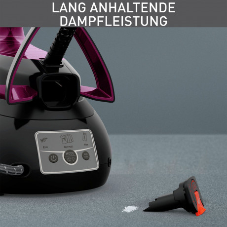 Tefal Tefal Dampfbugelstation SV8152 Express Vision, 1800 ml Wassertank, 480 g/Min. extra Dampfstoss, fur alle Textilien, LED an der Spitze  Паровая гладильная станция Tefal SV8152 Express Vision, резервуар для воды 1800 мл, 480 г/мин. дополнительный паро