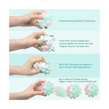 Vicabo Anti Stress Ball Fidget Spielzeug Fidget-Toys fur Kinder Антистрессовая игрушка Fidget Ball Fidget-Toys для детей