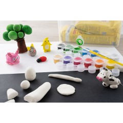 Eberhard Faber Modelliermasse EFA Plast Kids 2 kg weiss Пластилин для лепки EFA Plast Kids 2 кг белый