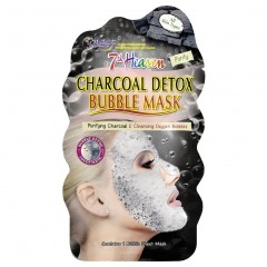 7th. Heaven Bubble Maske Aktivkohle  Пузырьковая маска с активированным углем