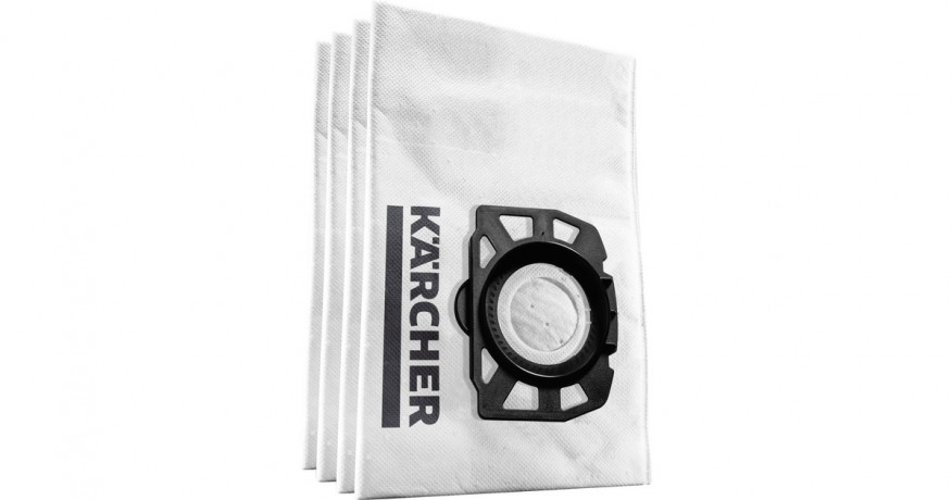 Karcher Karcher Vliesfilterbeutel KFI 357, Staubsaugerbeutel 4 Stuck   Флисовые фильтр-мешки Karcher KFI 357, мешки для пылесоса 4 шт.