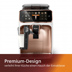 Philips Philips Kaffeevollautomat EP5443/70 5400 Series, 12 Kaffeespezialitaten, mit LatteGo-Milchsystem und TFT-Display  Полностью автоматическая кофемашина Philips EP5443/70 серии 5400, 12 видов кофе, с системой приготовления молока LatteGo и TFT-диспле