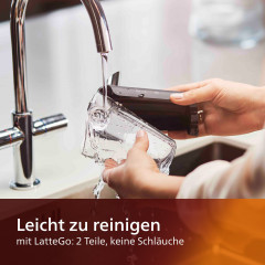 Philips Philips Kaffeevollautomat EP5443/70 5400 Series, 12 Kaffeespezialitaten, mit LatteGo-Milchsystem und TFT-Display  Полностью автоматическая кофемашина Philips EP5443/70 серии 5400, 12 видов кофе, с системой приготовления молока LatteGo и TFT-диспле