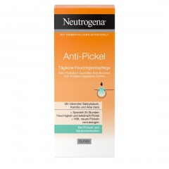 Neutrogena Tagliche Feuchtkeitspflege quot;Anti-Pickelquot; olfrei  Ежедневный увлажняющий уход «Против прыщей» без масла