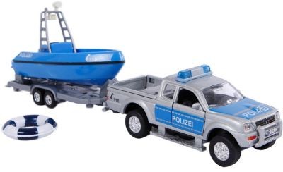 Van Manen 2-Play Traffic Die Cast Polizei (Polizeiauto L200 2-Play Traffic Die Police (Полицейская машина L200)