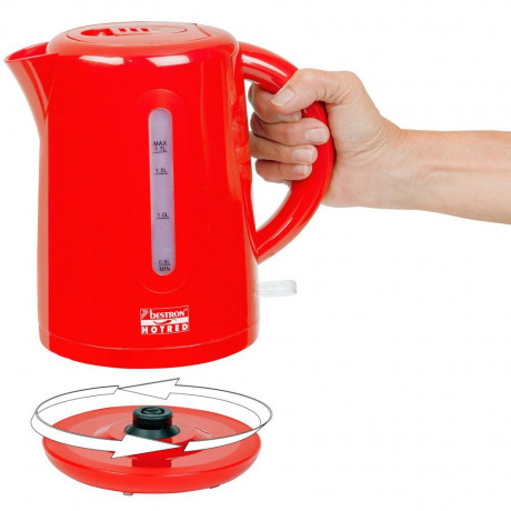 bestron bestron Wasserkocher, Wasser Kocher 1,7 Liter Haushalt Erhitzer kabellos Edelstahl  чайник Bestron, водоварка, бытовой обогреватель 1,7 л, беспроводной, нержавеющая сталь