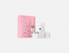 Rituals The Ritual of Sakura Gift Set L, Большой Подарочный Набор 2024 для ухода за телом &quot;Ритуал Сакуры&quot;: гель, крем, свеча и арома палочки