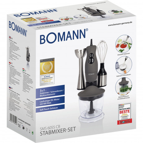 BOMANN BOMANN Stabmixer SMS 6055 CB  Погружной блендер BOMANN SMS 6055 CB