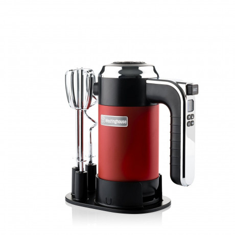 Westinghouse Westinghouse Handmixer WKHM250 Retro, 350 W, 6 Stufen, Spulmaschinenfeste Teile, LED-Display cremeweiss Ручной смеситель Westinghouse WKHM250 Retro, 350 Вт, 6 уровней, защищенные от переворачивания детали, светодиодный дисплей