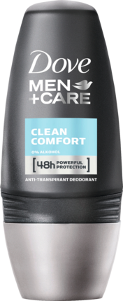 Dove MEN+CARE Дезодорант Roll-on Care Clean Comfort, 50 мл