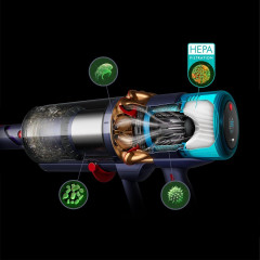 DYSON DYSON Akku-Hand-und Stielstaubsauger Dyson Gen5detect™ Absolute, 752 W, Schliesst 99,9 % der Viren ein?, mit HEPA-Filtration.?  Беспроводной ручной пылесос DYSON Dyson Gen5detect™ Absolute, 752 Вт, улавливает 99,9% вирусов?, с HEPA-фильтрацией.?