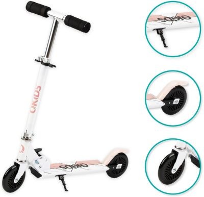 QKids QKIDS Scooter FLO Scooter aluminium pink QKIDS Самокат FLO Самокат алюминий розовый