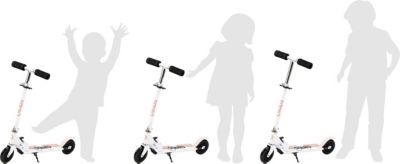 QKids QKIDS Scooter FLO Scooter aluminium pink QKIDS Самокат FLO Самокат алюминий розовый