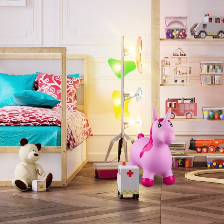 relaxdays Hupftier Einhorn Копытное животное единорог