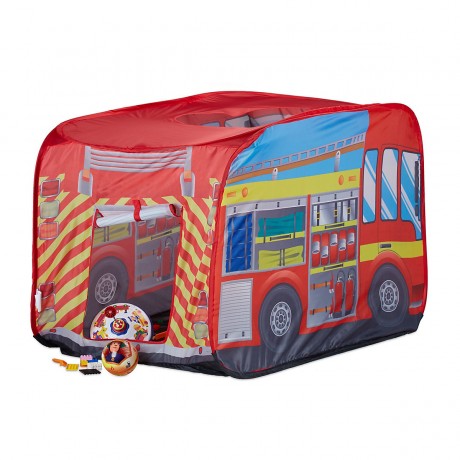 relaxdays Spielzelt Feuerwehr fur Kinder Игровая палатка пожарная команда для детей