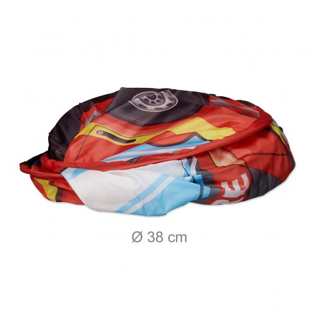 relaxdays Spielzelt Feuerwehr fur Kinder Игровая палатка пожарная команда для детей