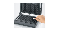 Severin Severin Waffelpommes-Maker, Waffeleisen beige/schwarz, 800 Watt  beige/schwarz Вафельница Severin, вафельница бежевый/черный, 800 Вт
