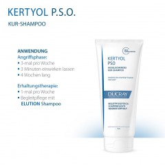 Ducray KERTYOL PSO Shampoo Kur  KERTYOL PSO Шампунь Cure