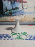 Limoges France Белый фарфоровый подсвечник, 10см x 9,5см, Франция, 1960-70гг.