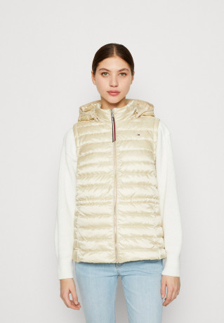 Tommy Hilfiger FEMININE VEST Waistcoat light sandalwood ЖЕНСКИЙ ЖИЛЕТ Жилет светлое сандаловое дерево