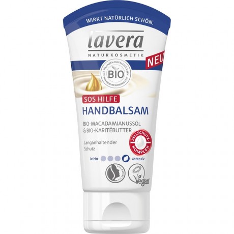 Lavera (Лавера)  Bio-Macadamia (Макадамия) nussol & Bio-Karitebutter Handbalsam Крем-бальзам для рук SOS Hilfe, 50 мл