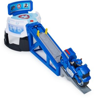 Spin Master Paw Patrol Moto Pups HQ-Spielset mit Sound-Effekten und exklusiver Chase-Figur mit Motorrad Набор Paw Patrol Moto Pups HQ со звуковыми эффектами и эксклюзивной фигуркой Чейза с мотоциклом