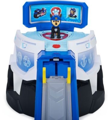 Spin Master Paw Patrol Moto Pups HQ-Spielset mit Sound-Effekten und exklusiver Chase-Figur mit Motorrad Набор Paw Patrol Moto Pups HQ со звуковыми эффектами и эксклюзивной фигуркой Чейза с мотоциклом