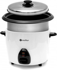 Scheffler Scheffler Reiskocher 1.5L-4.2L, 800-1600 W, Warmhaltefunktion, Antihaftbeschichtet, inkl. Reisloffel + Messbecher, Deckel aus Edelstahl  Рисоварка Scheffler 1,5–4,2 л, 800–1600 Вт, функция поддержания тепла, антипригарное покрытие, в комплекте л