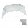Bo-Camp Bo-Camp Gaskocher Gaskocher Windschutz Camping Kocher, Outdoor Wind Schild Screen Faltbar  Газовая плита Bo-Camp, газовая плита, защита от ветра, походная печь, складной ветрозащитный экран на открытом воздухе