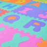 Pink Papaya Puzzlematte mit Zahlen und Buchstaben Puzzlestar ABC\/123 Коврик-пазл с цифрами и буквами Puzzlestar ABC/123