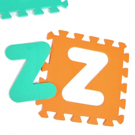 Pink Papaya Puzzlematte mit Zahlen und Buchstaben Puzzlestar ABC\/123 Коврик-пазл с цифрами и буквами Puzzlestar ABC/123