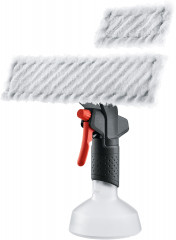 Bosch Home &amp; Garden Bosch Home  Garden Akku-Fenstersauger GlassVAC, inkl. Spruhflasche und Microfasertuch  Беспроводной пылесос для окон Bosch Home Garden GlassVAC, в комплект входит распылитель и салфетка из микрофибры.