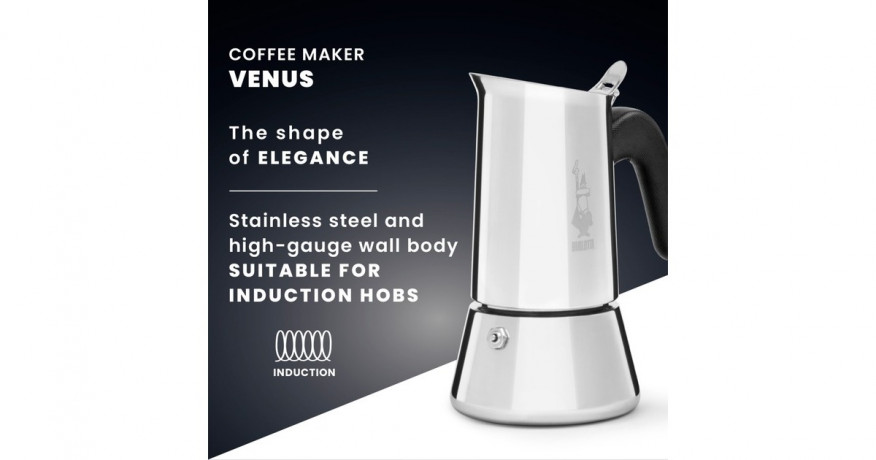 Bialetti Bialetti Venus, Espressomaschine silber, 6 Tassen  silber Bialetti Venus, кофемашина для эспрессо, серебро, 6 чашек